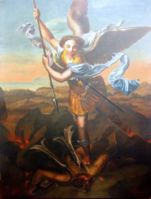 Pedro Americo Sao Miguel Arcanjo e o Demonio